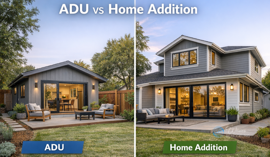 ADU vs Home Addition: Cost, Timeline, and Long-Term Value