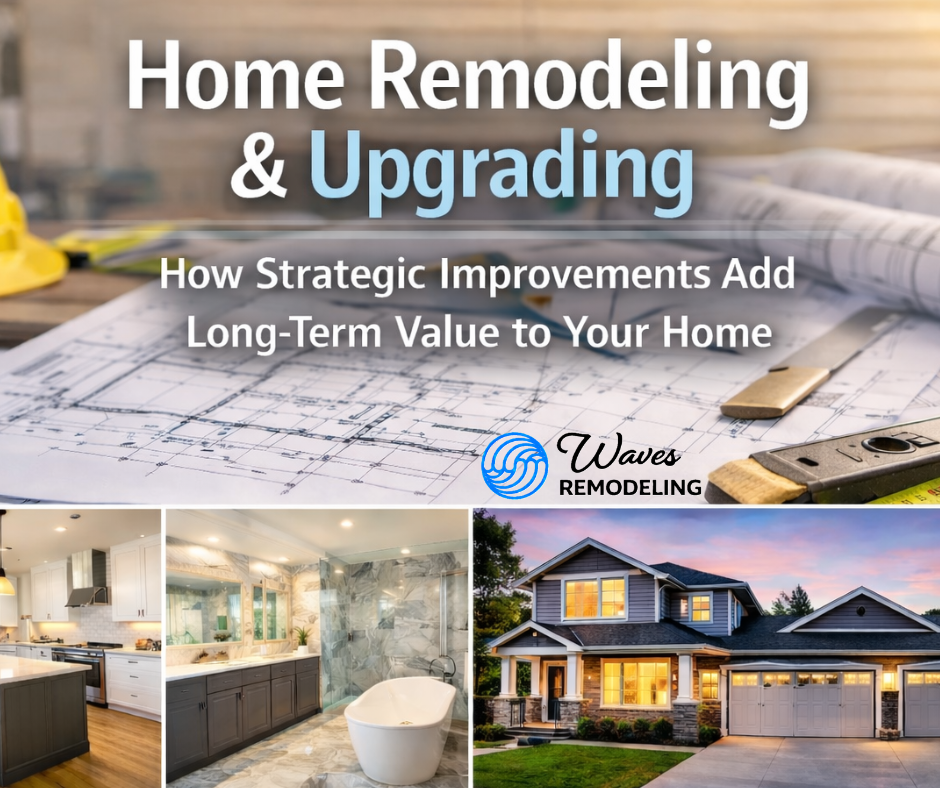 Home Remodeling and Upgrading: How Strategic Improvements Add Long-Term Value to Your Home