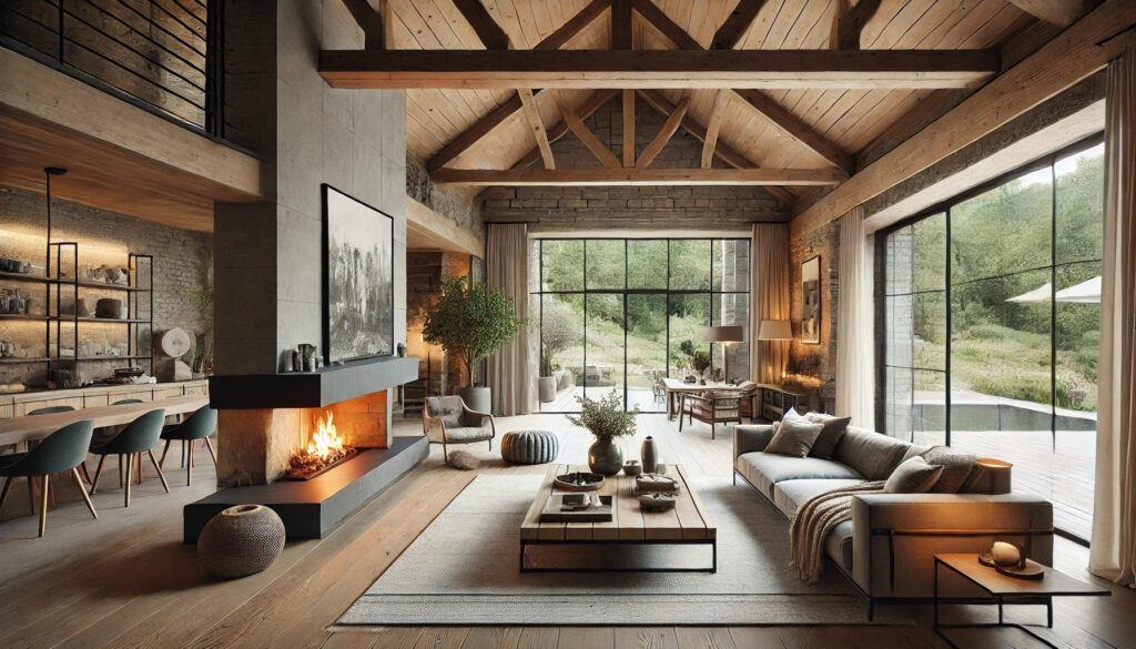 Modern Rustic: How to Incorporate Natural Elements into Your Home with Construction Upgrades