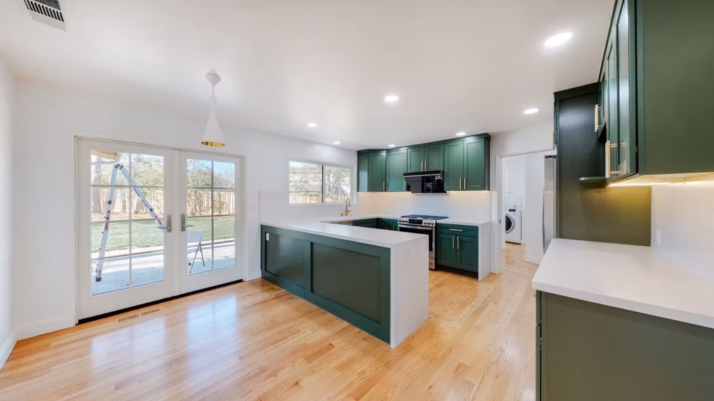 Kitchen remodel by a general contractor